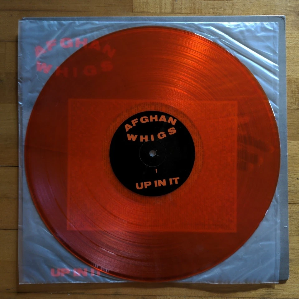 AFGHAN WHIGS Up In It 1990 1ST PRESSING /1000 Translucent Orange VInyl LP EX/EX! - Image 3 of 4