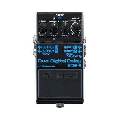 BOSS SDE-3 Dual Digital Delay Roland SDE-3000 Sound MIDI 1600ms Compact