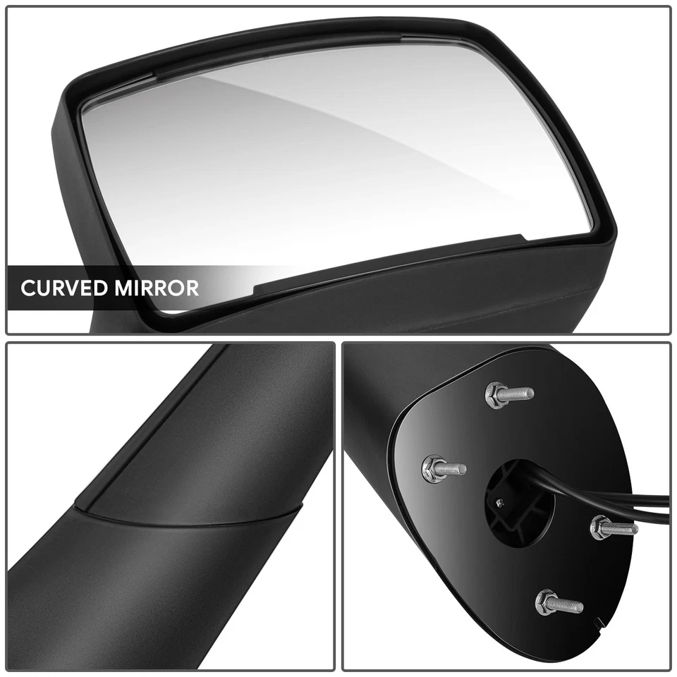 Espejo retrovisor lateral capó señal de giro secuencial LED para Peterbilt 579 2022-2025 Foto 3 de 4