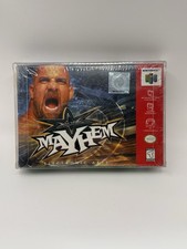 WCW Mayhem Nintendo N64 Brand New Factory Sealed Near Mint Free Ship