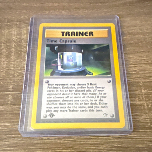 Pokemon TCG Neo Genesis Time Capsule Trainer 90/111 Rare Regular English 1st Ed