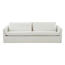 Moe's Home Collection Phoebe Sofa Fabric White