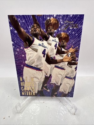 1995-96 Flair CHRIS WEBBER New Heights #10 - Washington Bullets