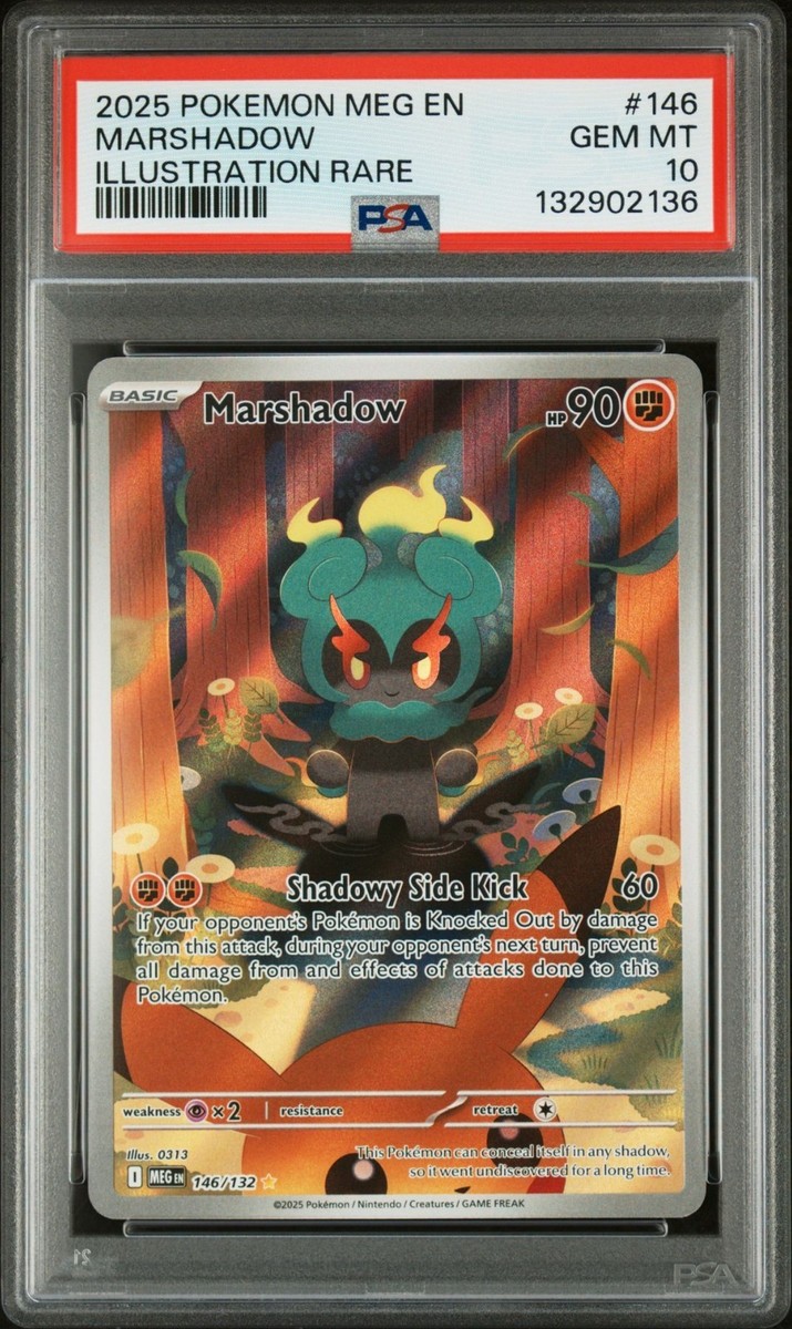 2025 POKEMON MEG EN-MEGA EVOLUTION ILLUSTRATION RARE #146