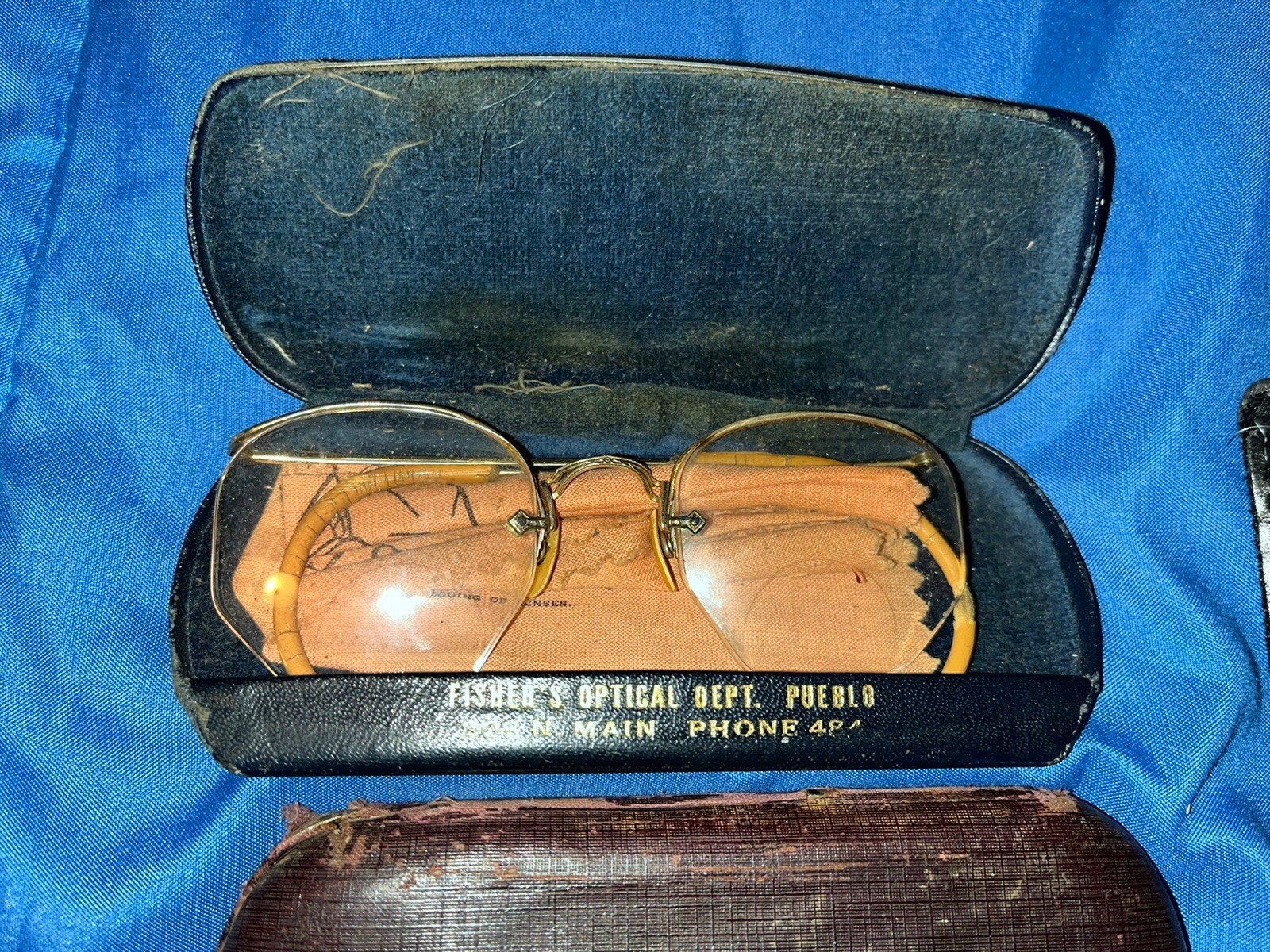 Antique Optical Glasses lot of three Pueblo, Colorado eBay