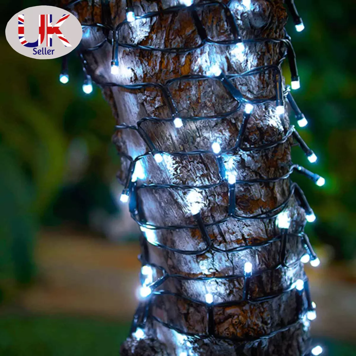 120 LED Solar Powered Chaser Bright Party Wedding Birthday Garden Outdoor Lights