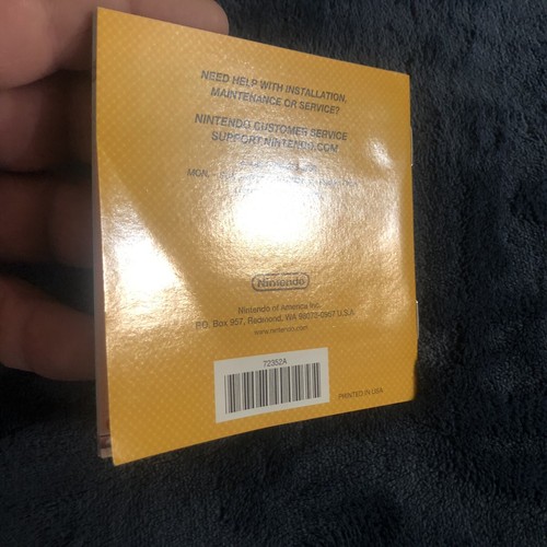 Mario Vs. Donkey Kong Mini-Land Mayhem - Nintendo DS - Instruction Manual Only - Picture 4 of 5