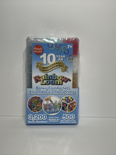 Michaels Exclusive 10 Year Anniversary Rainbow Loom Combo Set