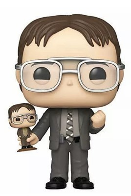 Funko Pop! The Office - Dwight Holding Dwight Figure, Fall Convention Exclusive 889698433655 | eBay