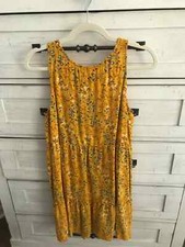 Old Navy M medium Dress Floral Sleeveless Pullover Casual Summer Jumper