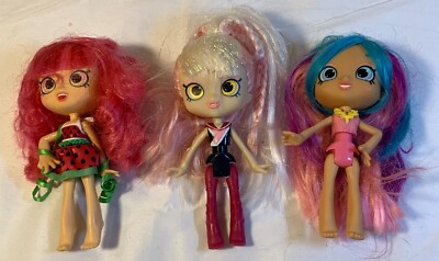 Shopkins Dolls Shopkins Hairdorables Lot Of Shopkins Shoppies