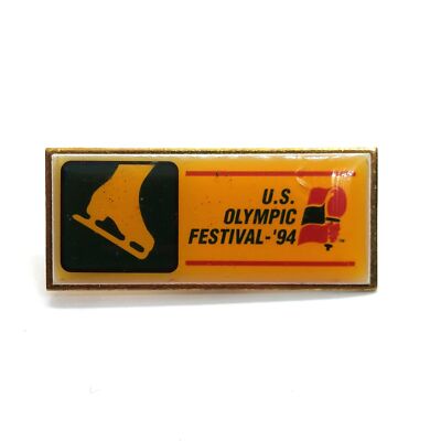 US Olympic Festival '94 Ice Skating Pin Lapel Enamel Collectible