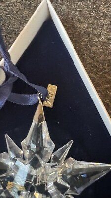 New Retired Swarovski Annual Edition 2001 Christmas Xmas Ornaments