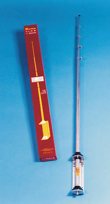 Sigma Euro-Comm Venom 1/2 Wave High Gain Silver Rod CB Base Station Antenna 10 & 11 Meters