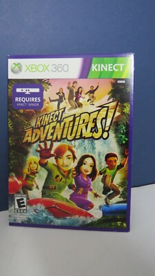 Kinect Adventures! for XBOX 360 NEW Paper Sleeve