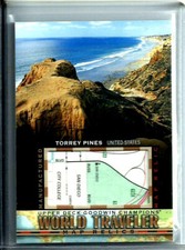 2017 UPPER DECK GOODWIN WORLD TRAVELER MAP # WT-47 Torrey Pines U.S.A.