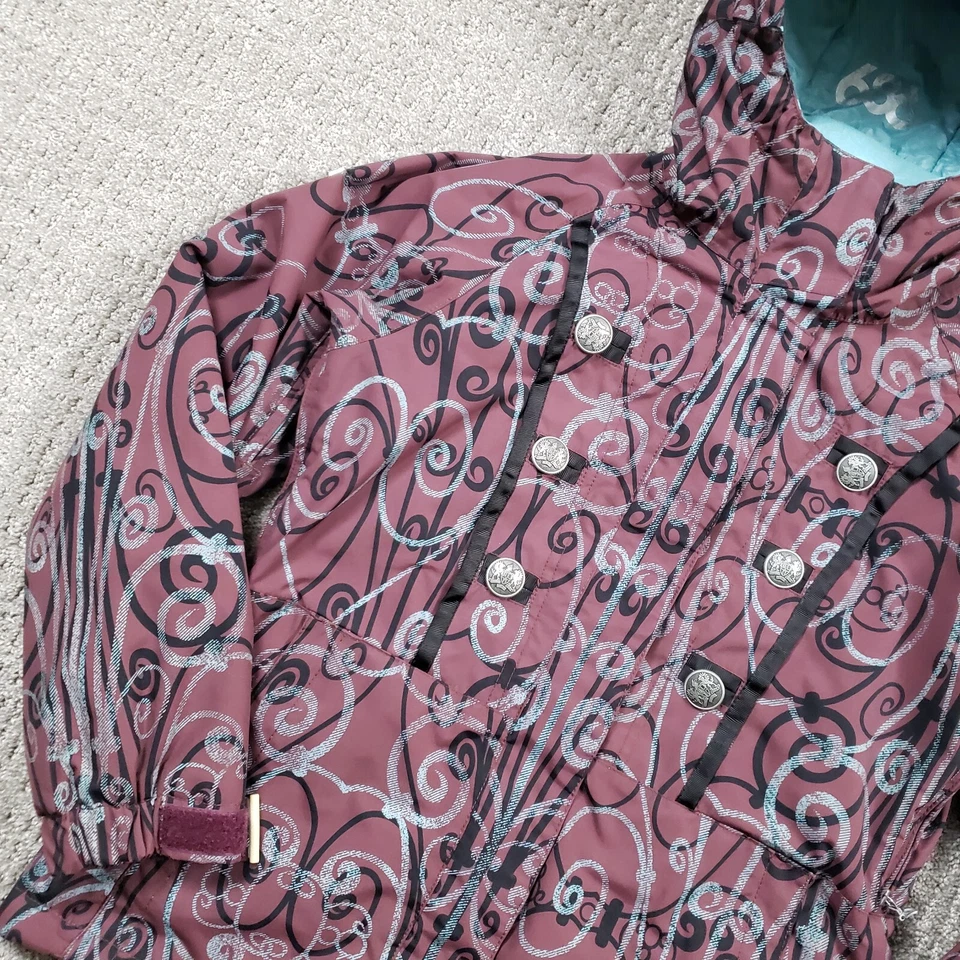 686 Chaqueta Mujer XS Manual Púrpura Snowboard Invierno Deportes Forrada de Vellón Foto 4 de 4