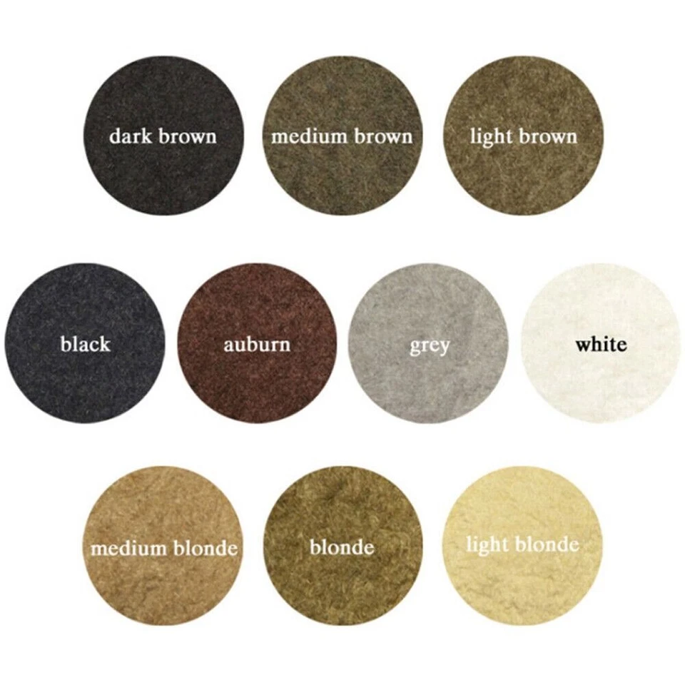 10 Color Hair Fiber Powder Hair Loss Products Hair Building Thicken Hair - image 2 of 4