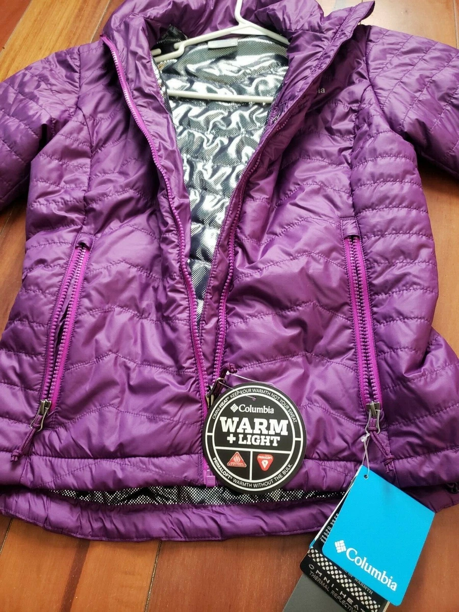 Columbia Women s Tumalt Creek Jacket Omni Heat in Plum Size XS