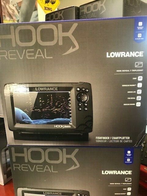 Lowrance Hook Reveal 7 TripleShot C-map Contour for sale online