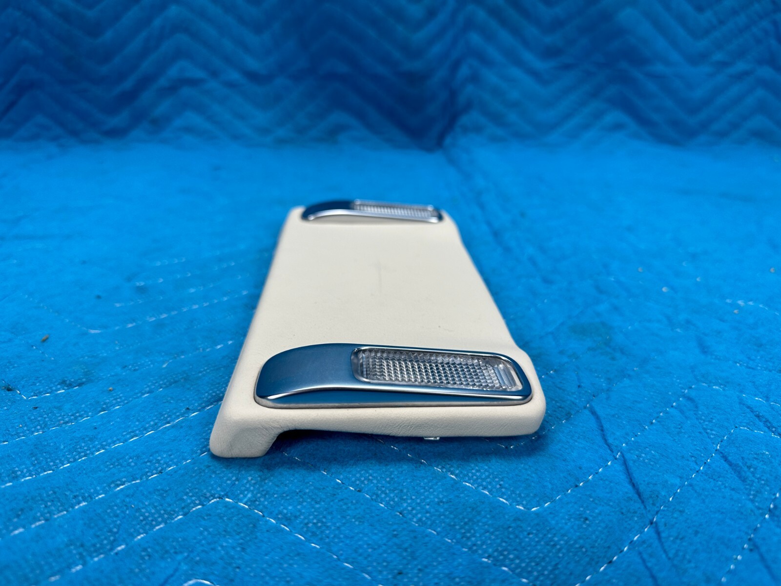 Bentley Cont Flying Spur Front Driver's Seat Back Trim Panel Ivory 2006-2012 OEM