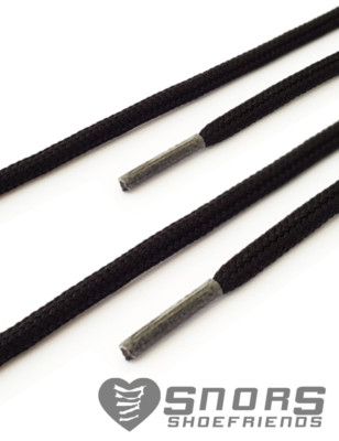 SNORS STRINGHE ROTONDI NERO 60-150cm 3mm, Cinturino Per