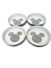 Disney Mickey XO Love Dinner / Pasta Bowls 8.5” Zrike Brands Set of 4 New