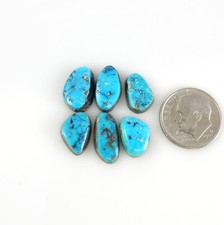 Natural Morenci Turquoise cabochons cabs Gemstones gems stones m279