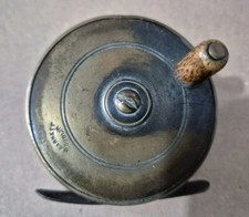 M GARNETT OF DUBLIN BROOK TROUT FLY REEL 2 1/2" GOOD WORKING ORDER 