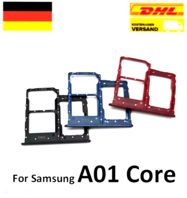 Samsung Galaxy A01 Core SM-A013F SIM Halter Dual Sim + Micro SD Card Sim Tray