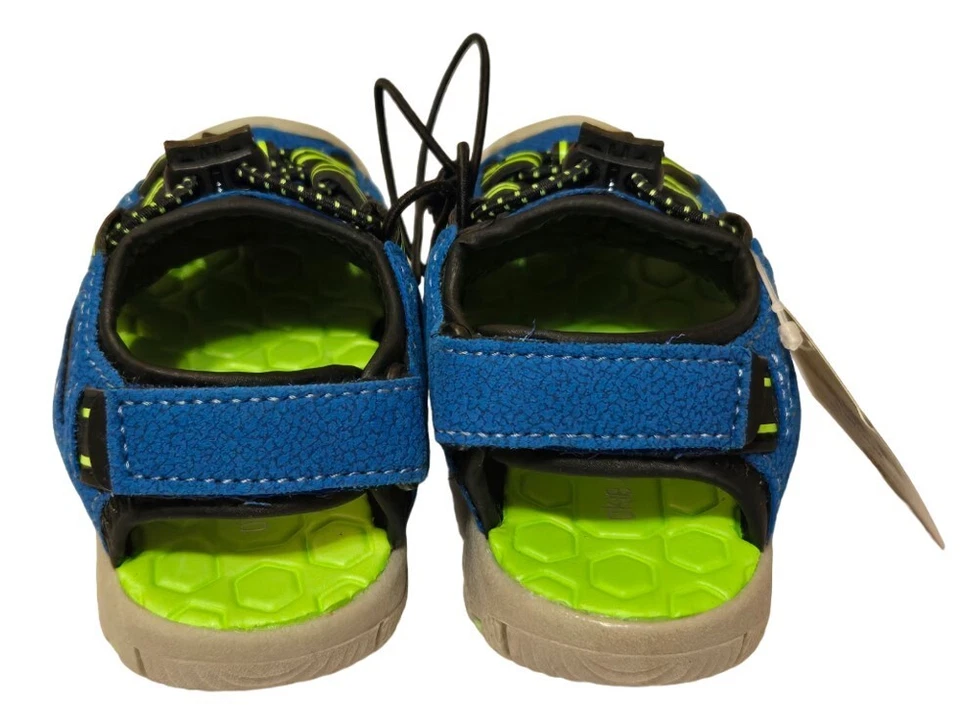 Okie Dokie Toddler Boys Lil Marlin Blue Sandals Shoes (Size: 5 Medium)New in Box - Image 3 of 4