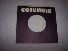 BLACK COLUMBIA RECORDS 7 INCH 45 RPM ORIGINAL SLEEVE ONLY NO SPLITS 395