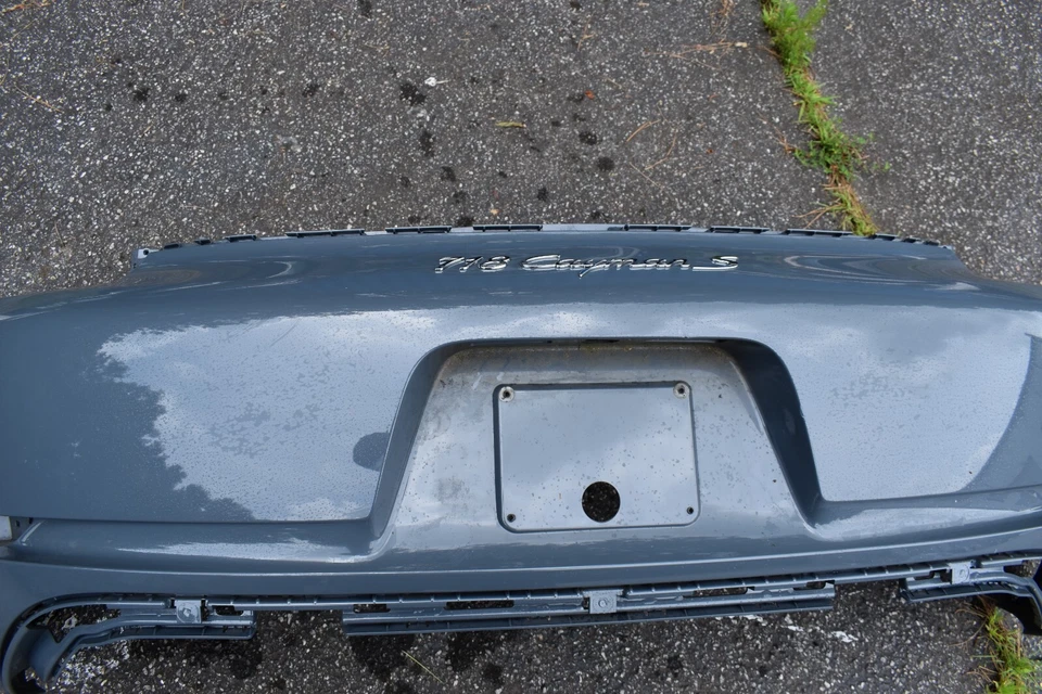 PORSCHE 718 CAYMAN BOXSTER S FRONT BUMPER 2017-2019 OEM 982 807 421 A Foto 3 de 4