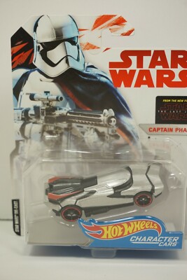 Star Wars: The Last Jedi Hot Wheels Character Cars Captain Phasma