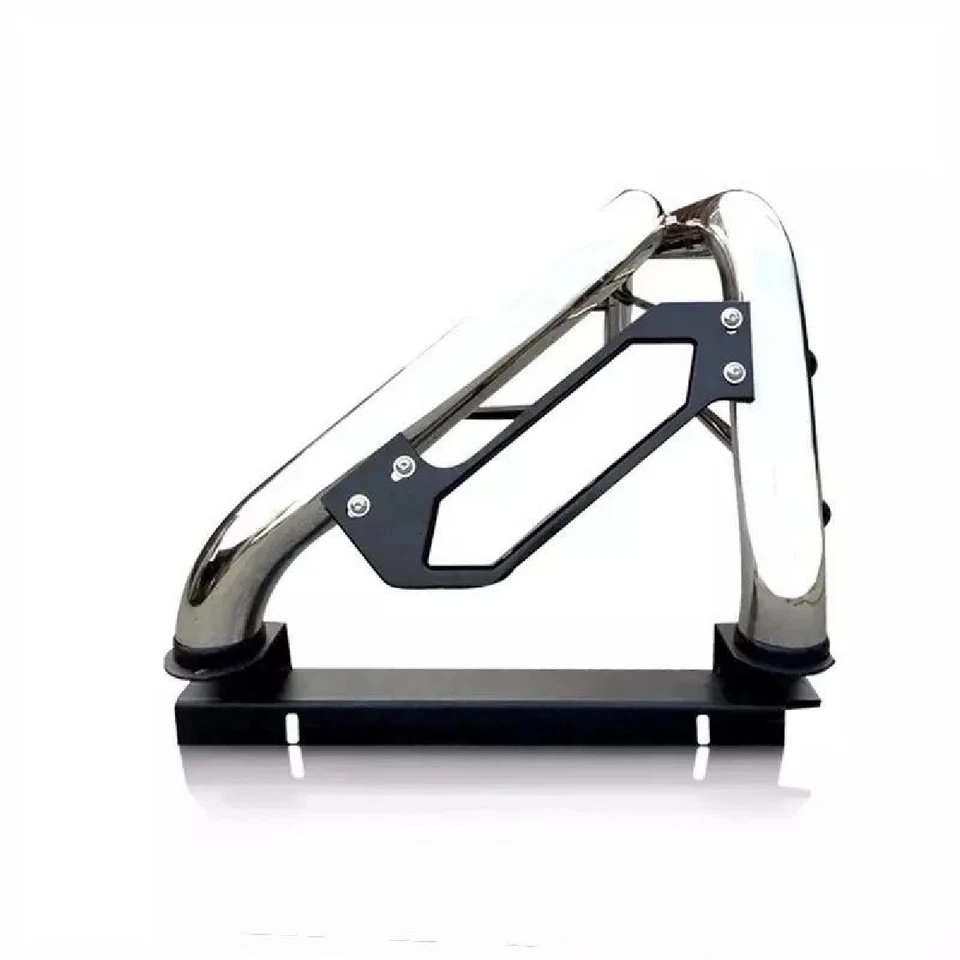 For Ford Ranger T6 T7 T8 Double Cab Chrome Roll Bar Stainless Steel Sports Bar - Image 2 of 4