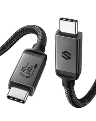 USB 4 Cable for Thunderbolt 4 Cable 40Gbps 240W USB C Thunderbolt Cable USB-I...