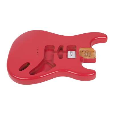AE Guitars  S-Style Alder Replacement Guitar Body Fire Engine Red