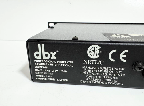 dbx 160A Compressor Limiter Dynamic Signal Processor Operation confirmed Japan - Picture 8 of 11