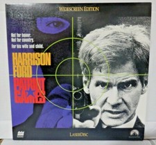 Patriot Games Harrison Ford Widescreen Paramount 1992 Laserdisc 111321TILD2