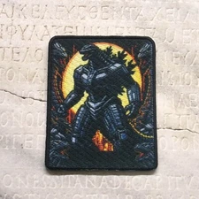 Kaiju Patch Embroidered Iron-on Applique Giant Monster Creature Films Movies