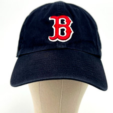 Boston Red Sox Hat Men Strap Back Navy 47 Classic Retro Work Party Gym Core Ex