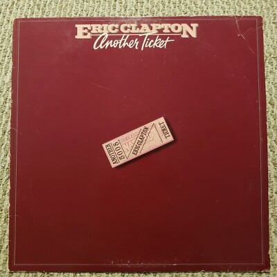 Eric Clapton And His Band - Another Ticket - 1981, RX-1-3095 Record Vinyl LP