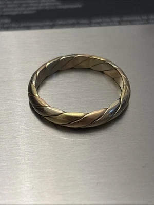 6,38g 18K 750 Gold Ring Gelbgold Weissgold Roségold Trinity Gr 65 - Bild 1 von 4