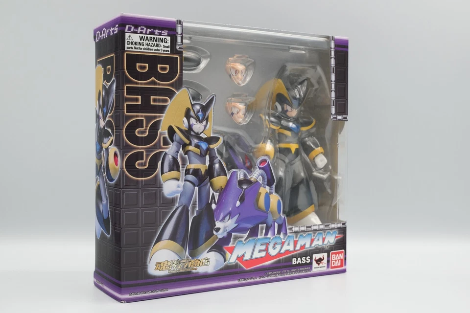 Figura RARA Bandai D-arts Megaman Rockman Bajo Fuerte y Agudos Vendedor de EE. UU. Foto 3 de 4