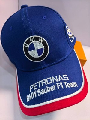 BMW Sauber F1 Team Classic Blue Adjustable Baseball Cap Unisex Car Fan Hat