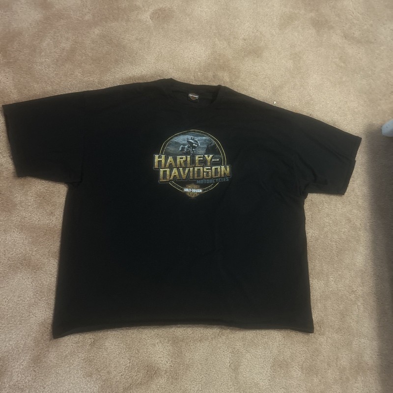 Harley Davidson T-Shirt Size 5XL Milwaukee Logo Myrtle Beach South Carolina