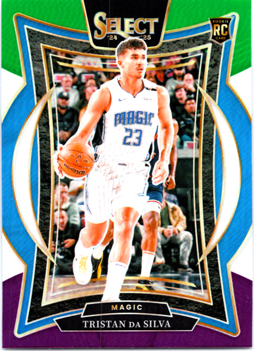 2024-25 Panini Select - Concourse Tristan da Silva #83 Green White Purple (RC)