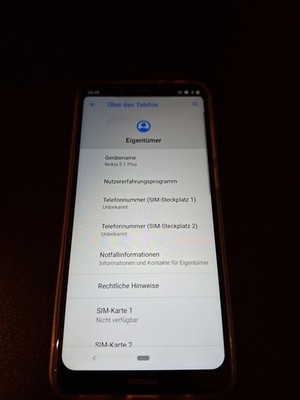 Nokia 5.1 Plus 32GB Schwarz Dual SIM