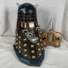 Doctor Who Radio Controlled Imperial Guard Dalek  12" Gold 2004 Tested  Boxed