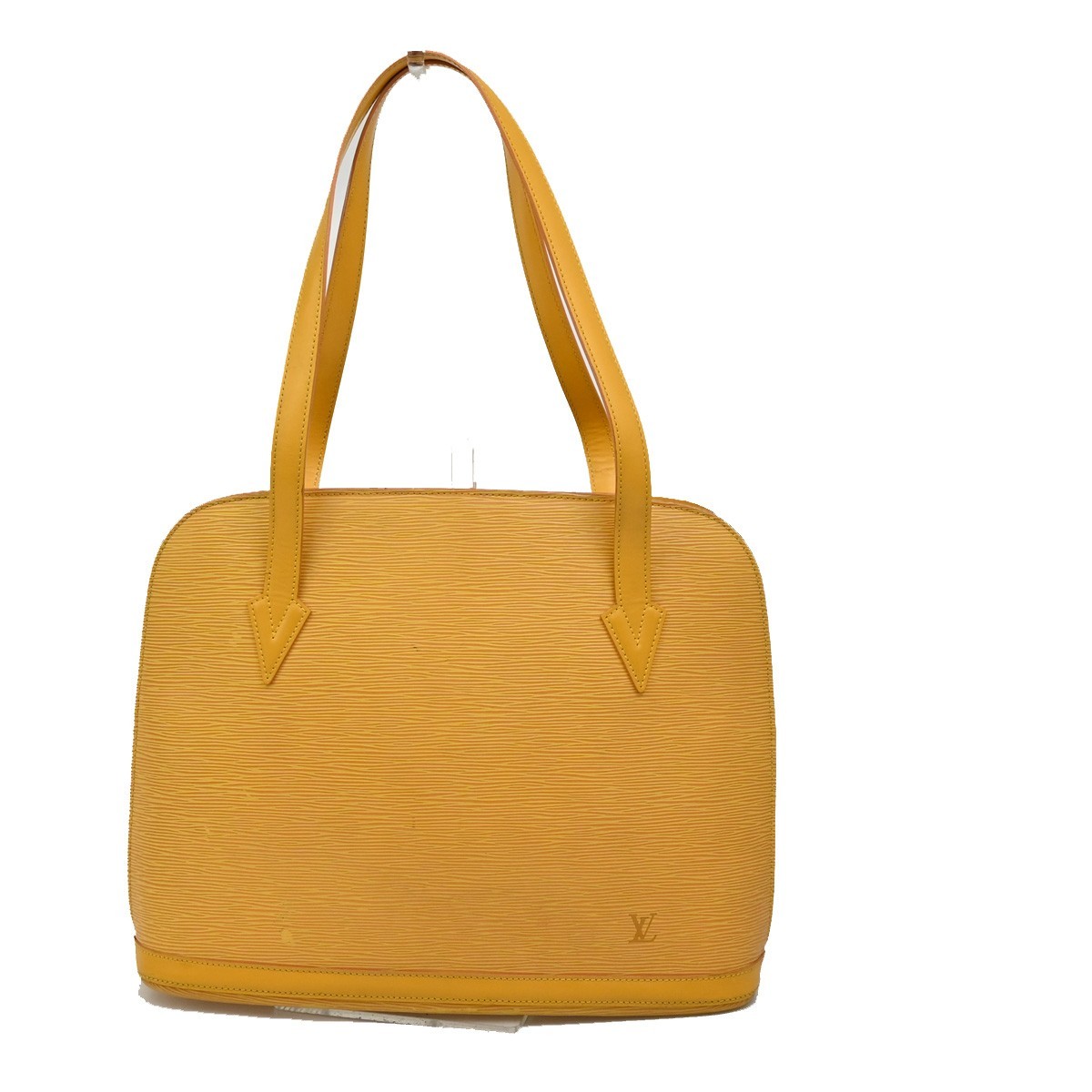LOUIS VUITTON LV Lussac Epi Leather Yellow Shoulder Bag M52289 France 65FC034-image